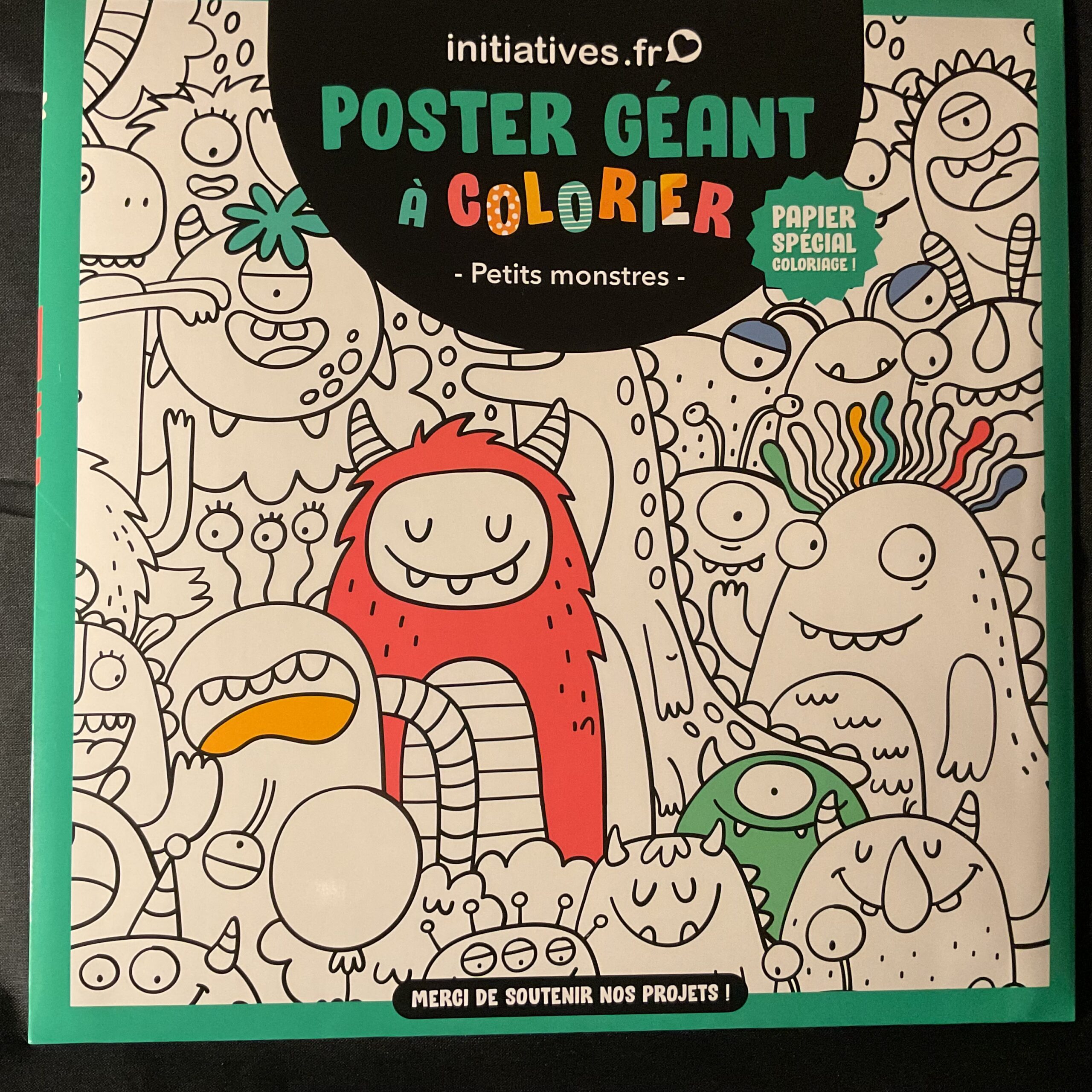 Coloriage pour enfant – Petits Monstres –