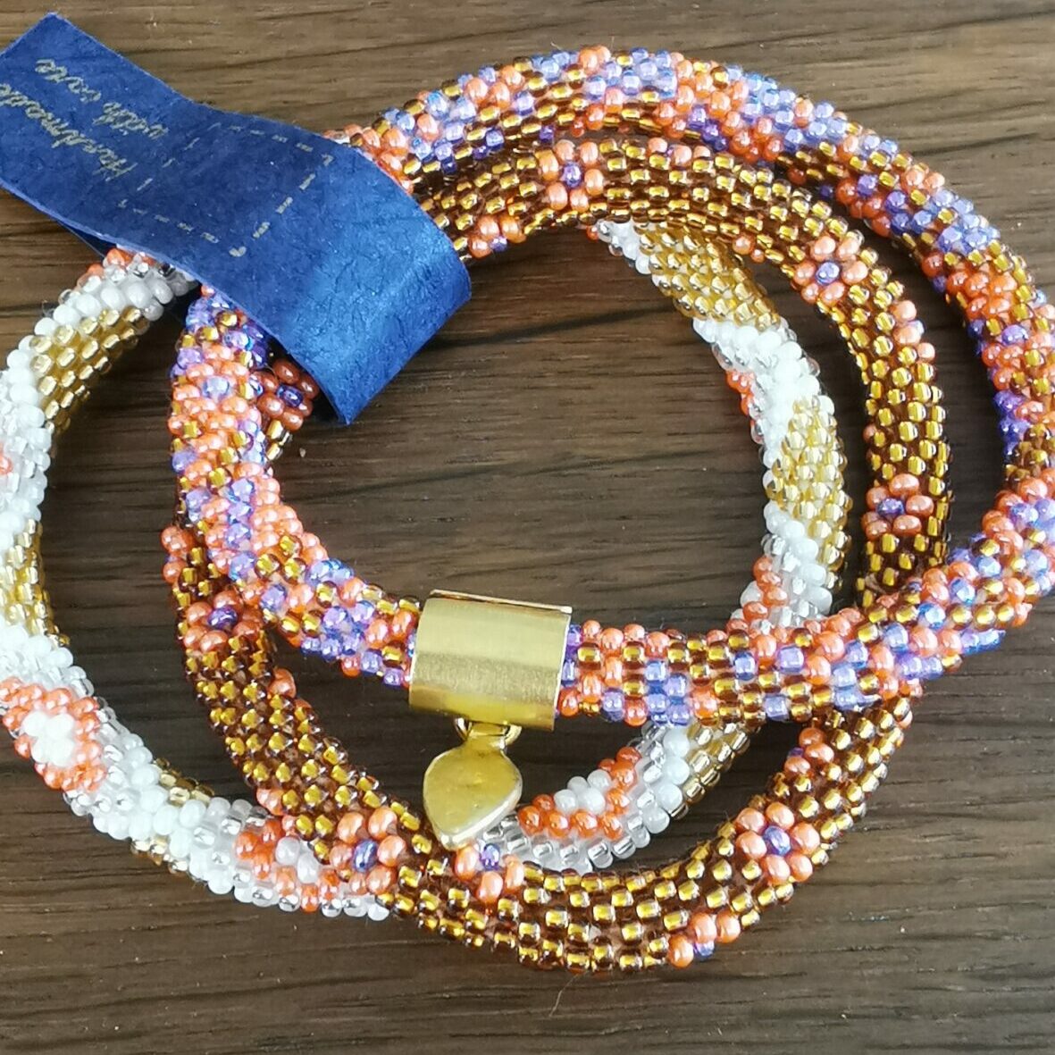 Kharmari – Bracelet tibétain TRIO n°2